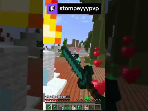 Insane Enderpearl Play in Minecraft PvP!