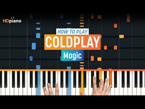 Magic - Coldplay piano tutorial
