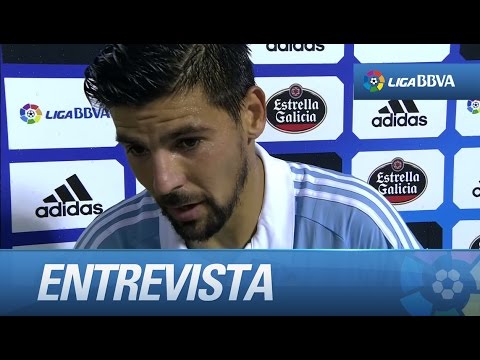 Entrevista a Nolito tras el Celta de Vigo (3-0) Rayo Vallecano