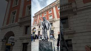 After I recharged my batteries. #livingstatue #coventgarden #floating #performer