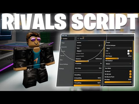 『 Rivals Script 』NO KEY - (Aimbot, Silent Aim, Unlock All, Ragebot, ESP, Safe for Rank and More!)