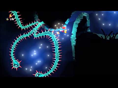 Rayman Legends (1080i HD) Walkthrough Part 63 - Swimming with the Stars