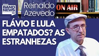 Reinaldo – Lula e Flávio empatados na Atlas-Bloomberg; caem avaliação de Lula e governo; estranhezas