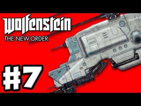 Wolfenstein: The New Order - Gameplay Walkthrough Part 7 - Helicopter Heist (PC, Xbox One, PS4)