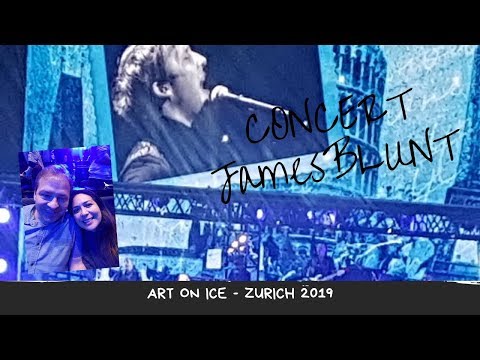 ART ON ICE ZURICH 2019- JAMES BLUNT