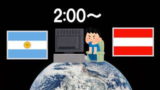 【W杯】アルゼンチンVSオーストリアでメッシがW杯最多得点記録を塗り替える瞬間を見守る配信