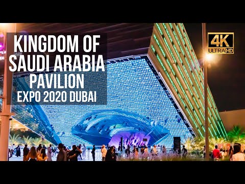 [4K] Kingdom of Saudi Arabia Pavilion the Best Pavilion Award of Expo 2020 Dubai | Expo Walk Tour