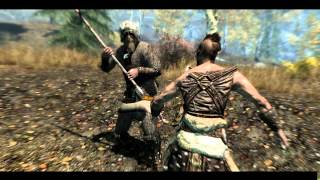 Ensiferum - Burning Leaves (Skyrim Music video)