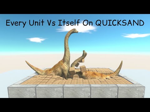 Every Unit Vs Itself On QUICKSAND ARBS |Animal Revolt Battle Simulator