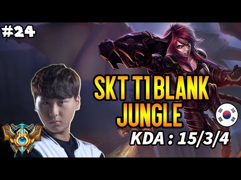 SKT T1 Blank on Shyvana Jungle - New Runes - Season 8