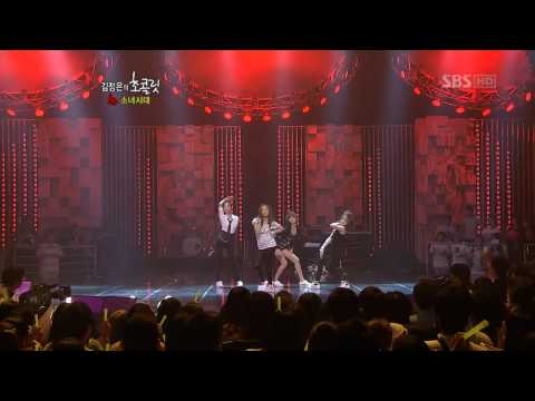 TaeYeon SeoHyun Sooyoung Tiffany - Womanizer , Aug15.2009 7/9 GIRLS' GENERATION 720p HD