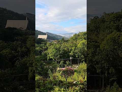 vista do hotel Santuário em Nova Trento Santa Catarina