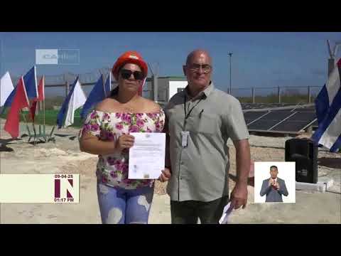 Primer parque fotovoltaico de Cupet en Mayabeque busca reemplazar fuentes energéticas
