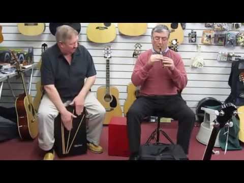 Ritmo Kajun Box Drum & Roy MacMaghnuis Whistle