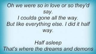 Ben Folds - Half Asleep Lyrics