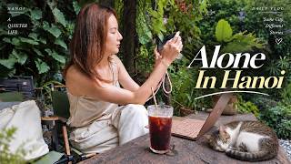 Daily Life in Vietnam 🇻🇳 | Working From a Plant Café, Vegetarian Buffet & Helping a Stranger