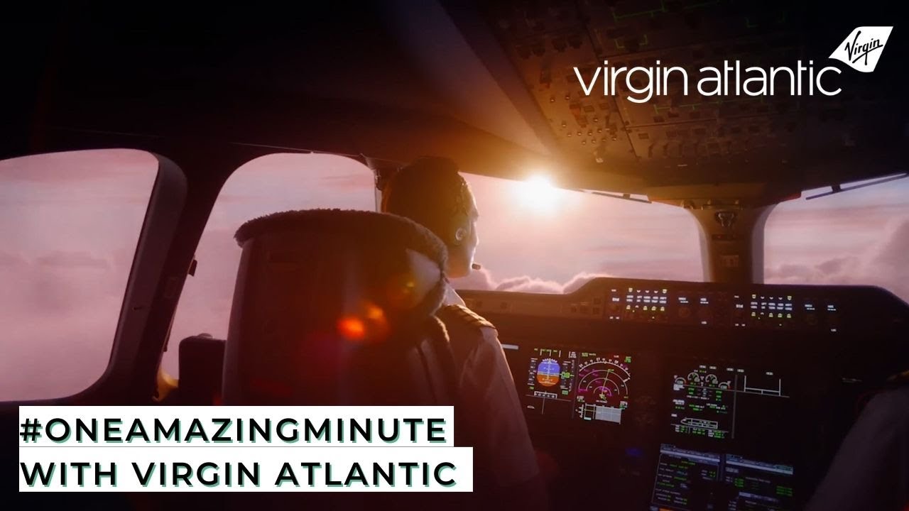 Virgin Atlantic: See the world differently in #OneAmazingMinute with Virgin Atlantic