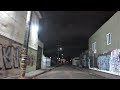 OAKLAND HOODS AT NIGHT