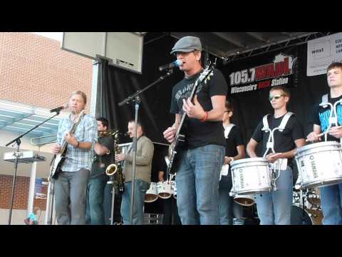 Greg Waters & The Broad Street Boogie w/ The Oshkosh West Drumline  - Appleton Octoberfest 9/29/12