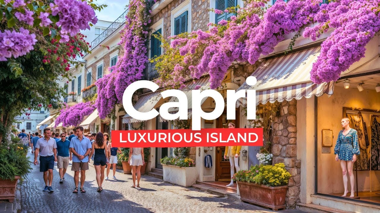 🇮🇹 CAPRI:Italy's Most Visited Island in the WORLD & Hidden Gems