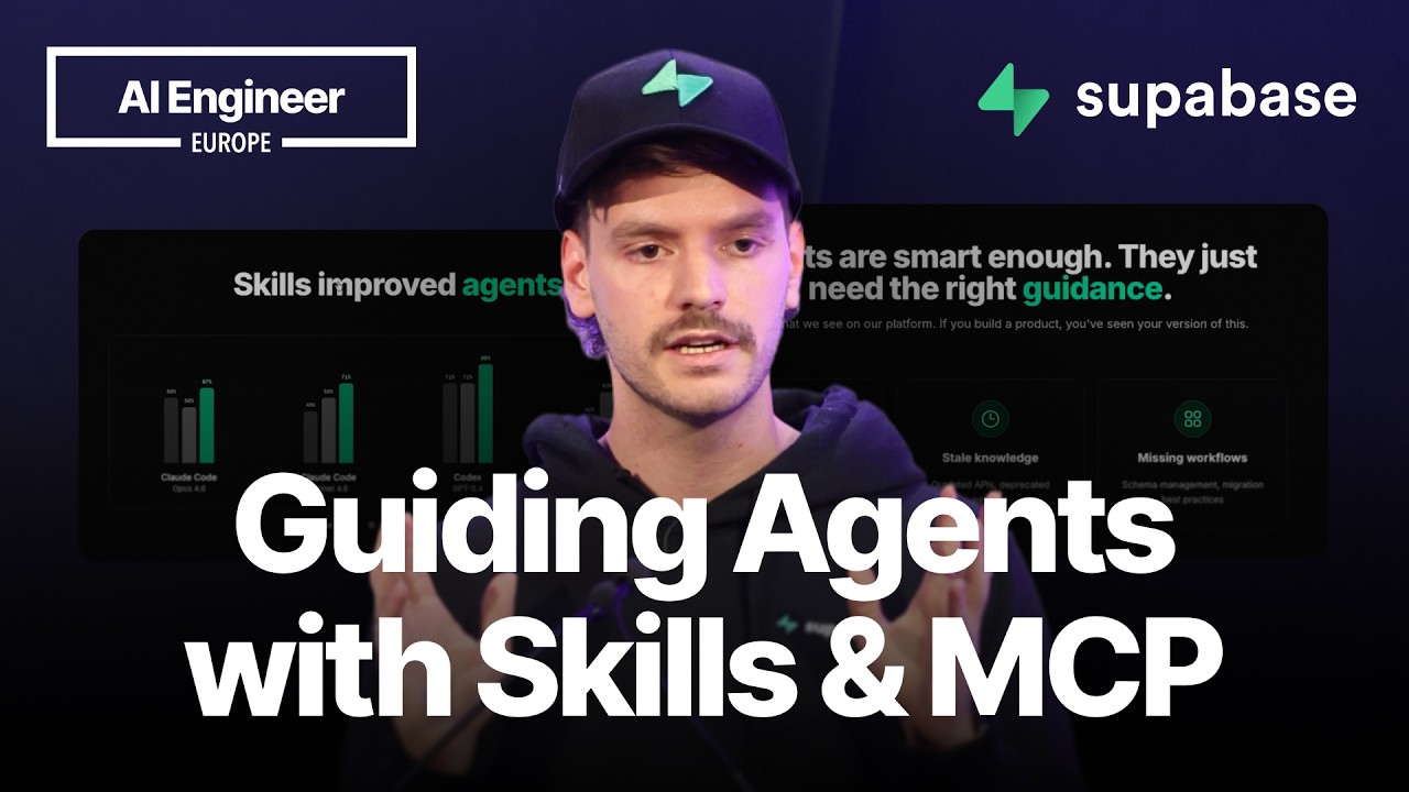 Supabase's Pedro Rodrigues on AI Agents and Context - AI Engineer