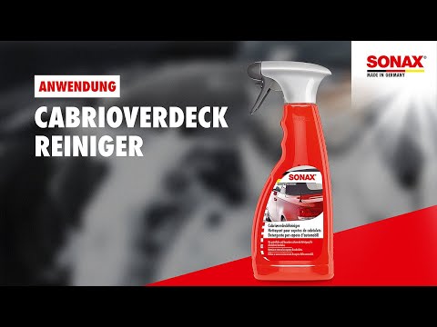 SONAX Cabrio Verdeck Reiniger очищувач складаного верху кабріолету