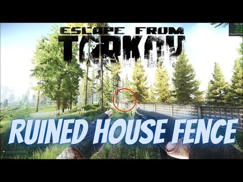 Ruined House Fence Extraction Shoreline Scav - Escape From Tarkov