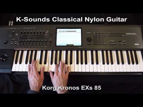 K-Sounds Classical Nylon Gutiar - EXs 85 for Korg Kronos