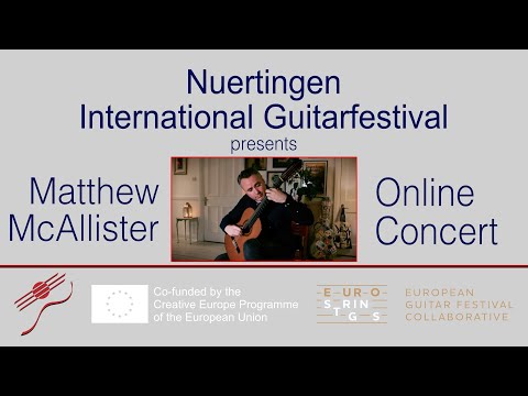 Eurostrings 2020 Online Concert | Matthew McAllister