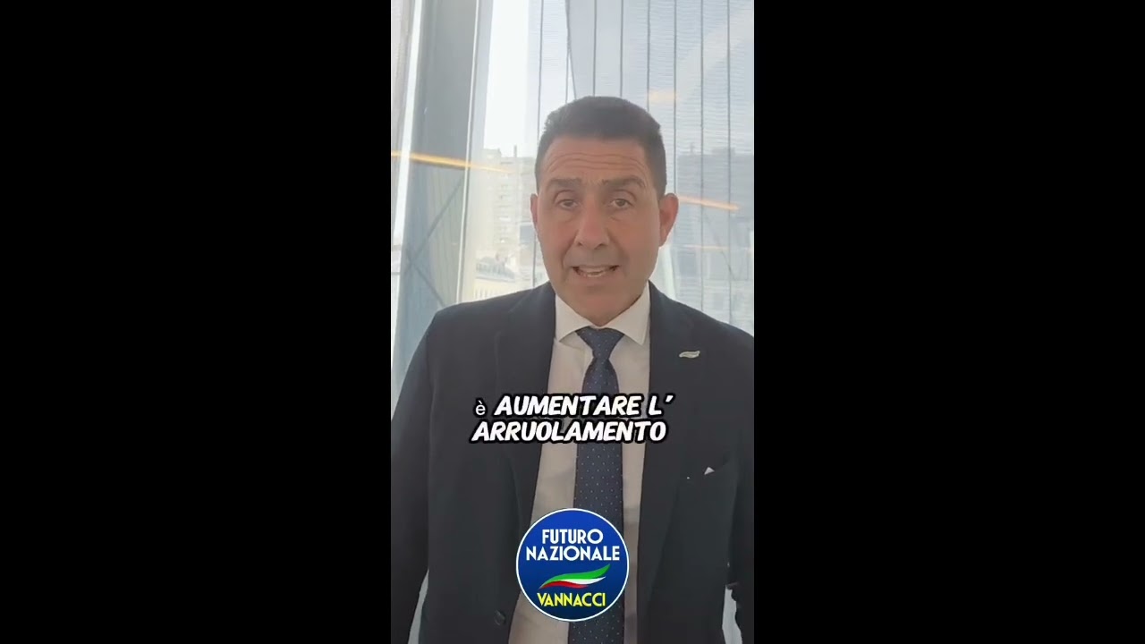 VANNACCI: "MEGLIO MELONI CHE LE TASSE DELLA SINISTRA, MA SULLA SICUREZZA MANCA IL CAMBIO DI PASSO"