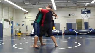 MGC #450:  Double-Underhooks To Body Lock Takedown