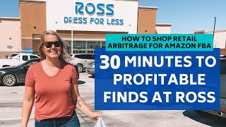 30 Minutes to Profitable Finds at Ross: How To Shop Retail Arbitrage for Amazon FBA