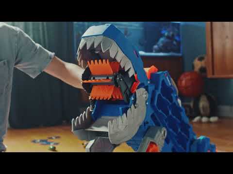 Hot Wheels City T-Rex Mega Transporter Zestaw | AD