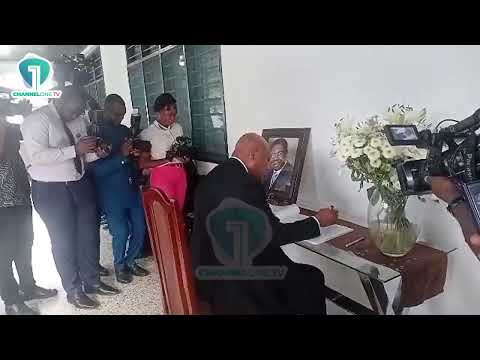 Okudzeto Ablakwa Signs Book of Condolence for Late Amb. Victor Gbeho
