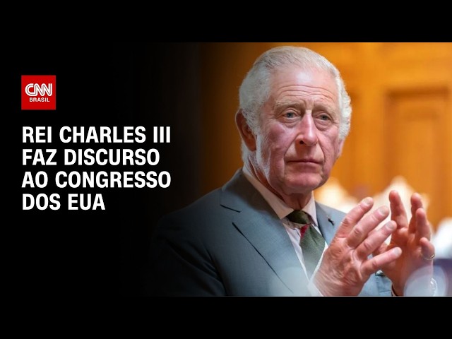 Rei Charles III discursa nos EUA nesta terça-feira (28) | CNN NOVO DIA