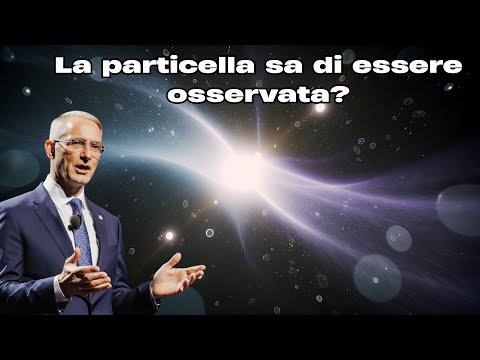 Come fa un elettrone a sapere di essere seguito? Forse ne è consapevole?