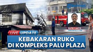 Toko Kelontong-Gudang di Palu Kebakaran, 10 Mobil Damkar dan 80 Petugas Diterjunkan Padamkan Api
