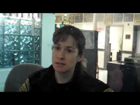 NS 050613 - We don't take POLICE REPORTS ... NOT THAT KIND ...