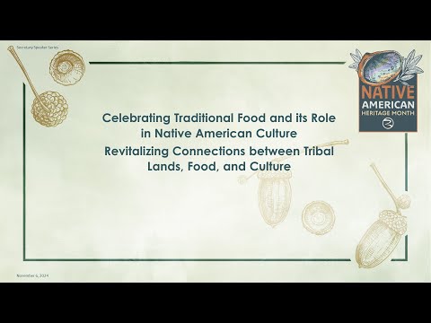 A Path to Tribal Stewardship: Supporting Tribal Access to Traditional Foods