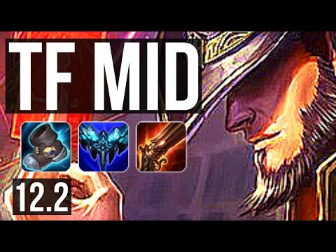 TWISTED FATE vs LULU (MID) | 10/2/12, 1.2M mastery, Godlike, 300+ games | NA Master | 12.2