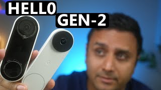 New Wired Doorbell Google Nest 2nd-Gen (2022) vs Nest Hello Wired Doorbell