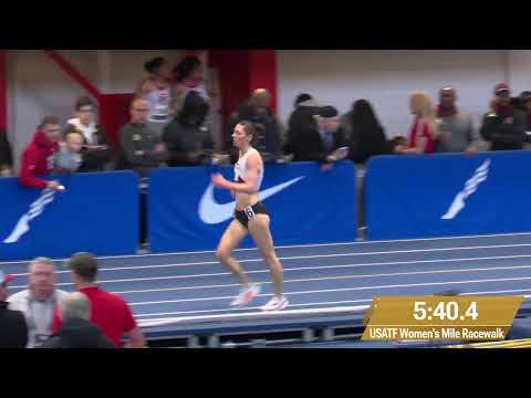 USATF Women's Mile Race Walk Championship - 118th Millrose Games 2026 [Full Race Replay]