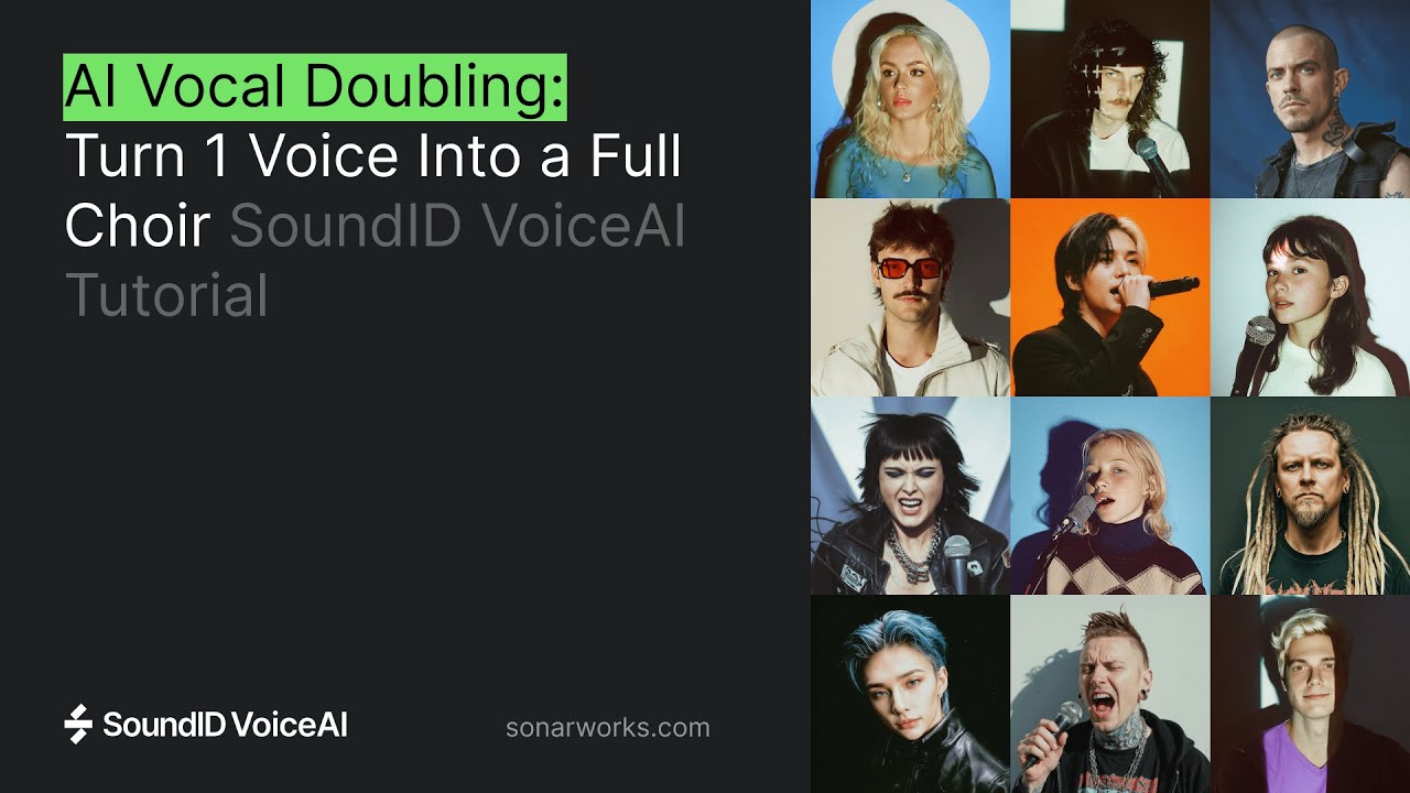 AI Vocal Doubling: Turn 1 Voice Into a Full Choir | SoundID VoiceAI
