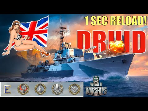 1-SECOND RELOAD DRUID! | Kraken Unleashed Gunboat Madness