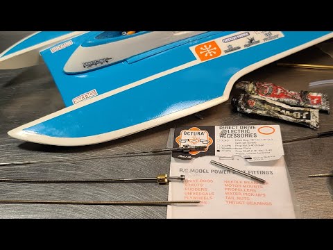Making The Connection .98 flex cable, 1/8 Octura Stub Shaft - Rc Boat Maintenance