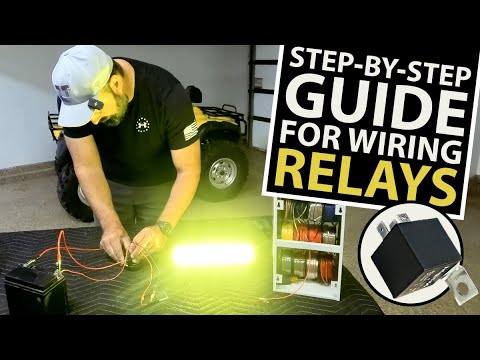 How to Wire a Relay for Light Bars on ATV, SXS or Automotive Accessories