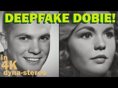 Using Deep Nostalgia in Deepfake Dobie with DOBIE GILLIS 1959 Dwayne Hickman Tuesday Weld 4K STEREO