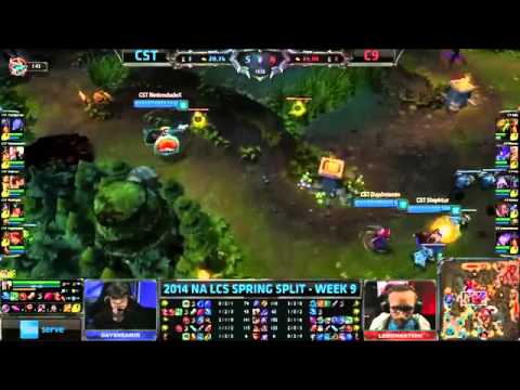 Team Coast vs Cloud 9 | CST vs C9 | 2014 NA LCS Spring Split W9D1 G3 [HQ]