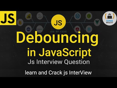 Deboucing In Javascript Optimizing Performance In Javascript Js Interview Question