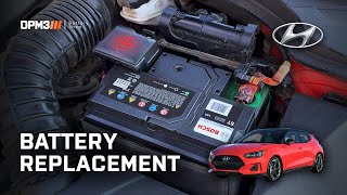 Hyundai Veloster | ¡Batería con tapones otra vez!